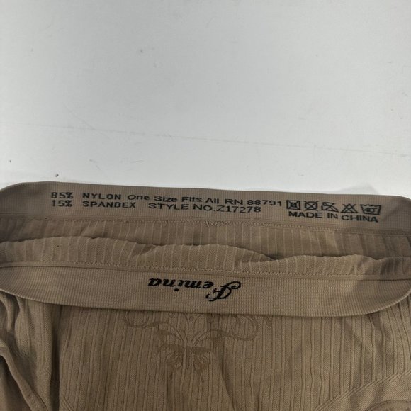 Femina Women's Queen One Size Panty Brief Shaper Beige New Without Tags - Picture 3 of 7